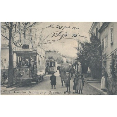 Nice - Quartier de Saint-Sylvestre arrêt du Tram